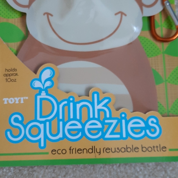 3 for $30. Monkey reusable water bottle - Picture 2 of 4
